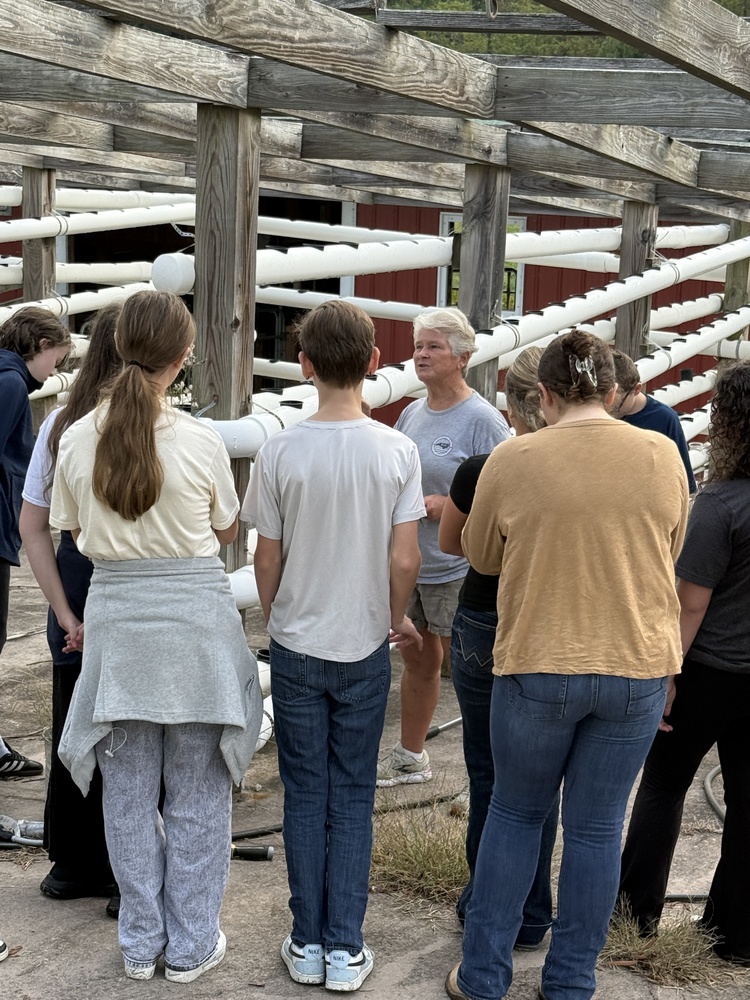 Trinity Middle School 7th Graders Explore Agriculture at Trinity High
