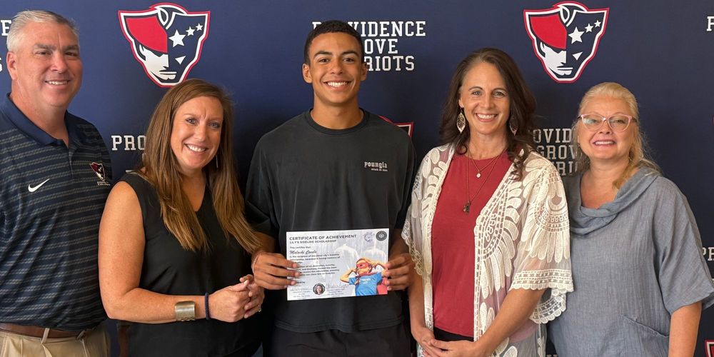 Malachi Combo Awarded Lily’s Sideline Scholarship