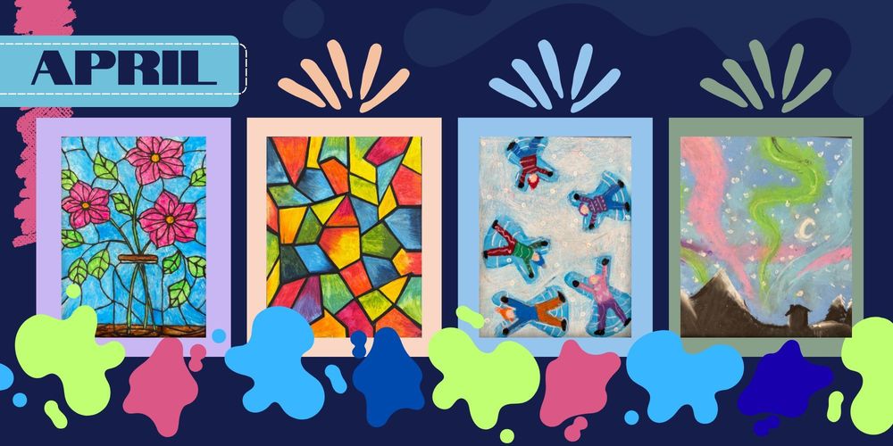 STUDENT ARTWORK CHOSEN TO BE DISPLAYED AT THE RCSS CENTRAL OFFICE DURING APRIL