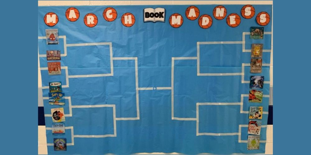 March Book Madness at Level Cross Elementary School