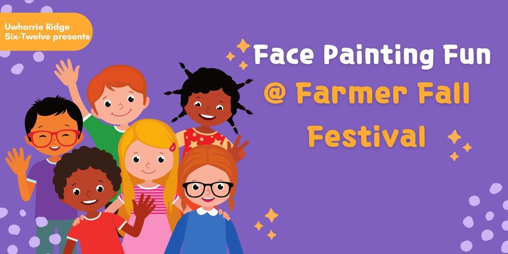 Face painting fun @ Farmer Fall Festival