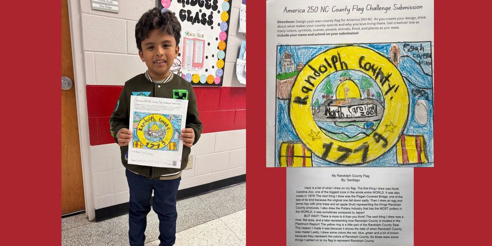 Randolph County Fourth Graders Celebrate America 250 Through Art and History