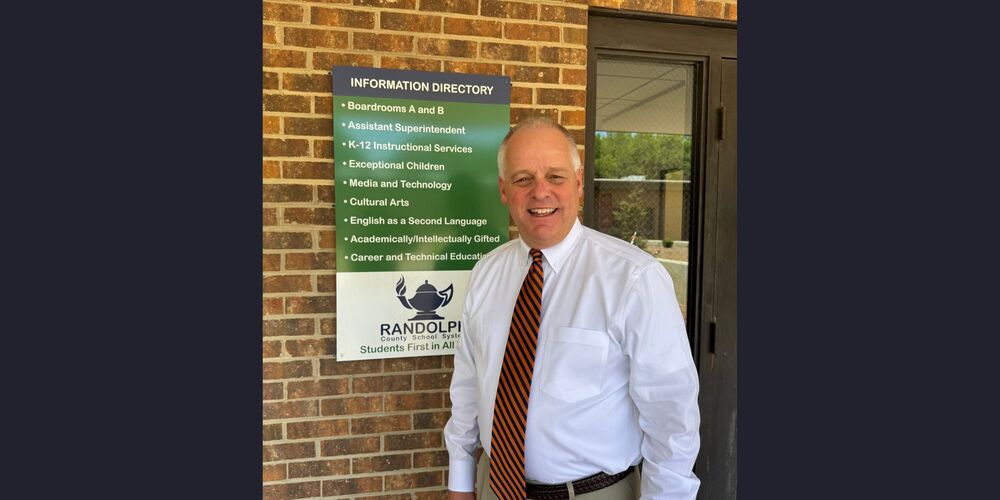 Dr. Gainey, Superintendent of Randolph County Schools