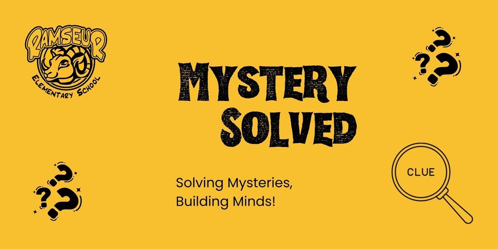 Ramseur Elementary is solving mysteries and building minds!