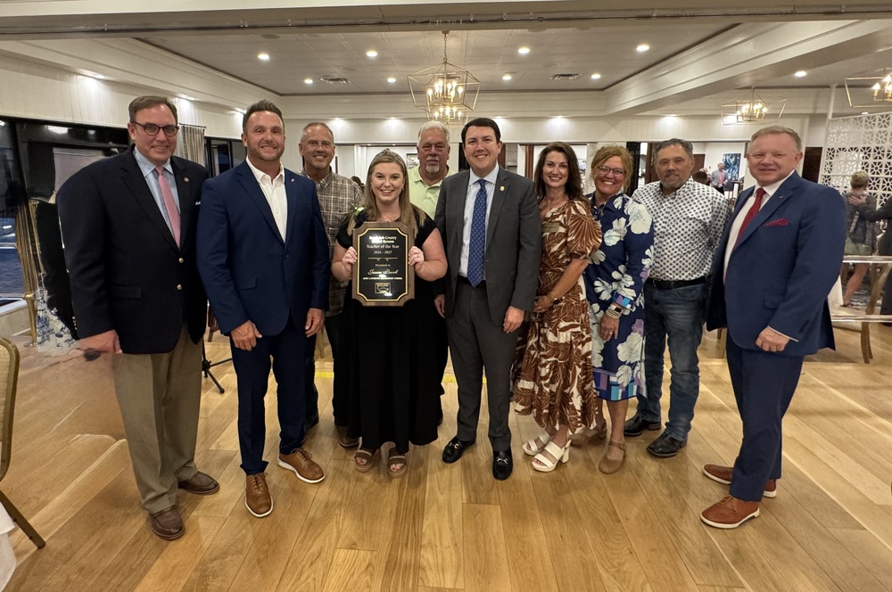 The Randolph County School System celebrated an outstanding group of educators last night, September 1, at the annual Teacher of the Year Banquet held at Pinewood Country Club in Asheboro.  This year’s five finalists were: ⭐ Zach Brown — Trinity High School ⭐ Burton Kesler — Wheatmore High School ⭐ Faith Lowery — Randleman High School ⭐ Jessica Powell — John Lawrence Elementary School ⭐ Erin Stalker — Providence Grove High School  A special congratulations to Jessica Powell of John Lawrence Elementary School on being named the Randolph County School System 2026-2027 Teacher of the Year! 🏆  We are proud to celebrate Jessica and all five finalists for their dedication to students, their schools, and the Randolph County School System. Thank you for the difference you make every day! 💚💙