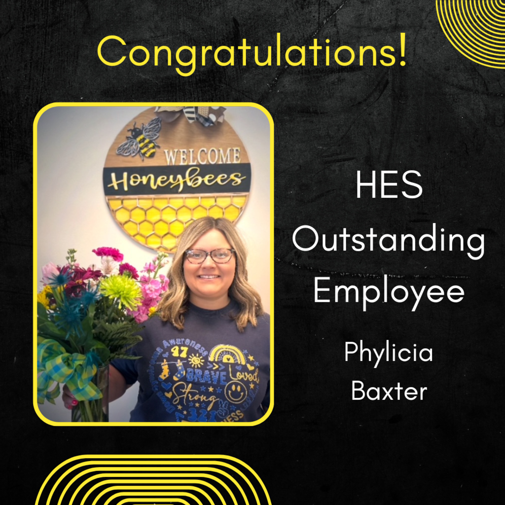 HES Outstanding Employee Phylicia Baxter