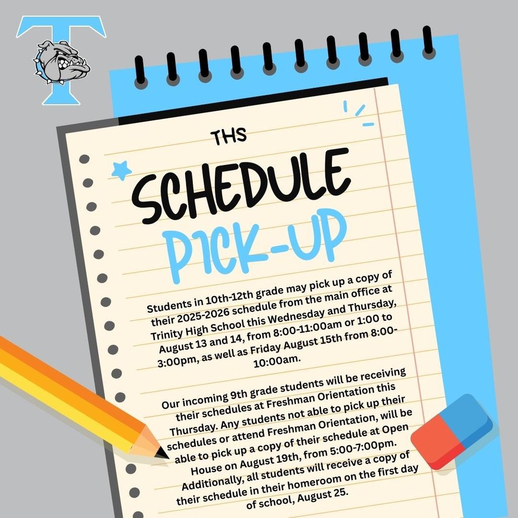 THS Schedule Pick Up information