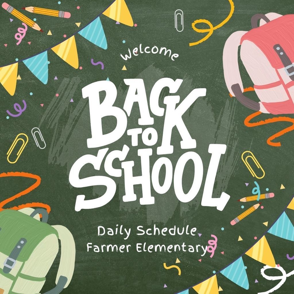 7:30 a.m. Doors Open for Students to Enter - students either report to homeroom or go to cafeteria for breakfast. 7:55 a.m. Warning Bell 7:55 a.m. Morning Announcements 8:00 a.m. Instruction Begins 2:45 p.m. School Dismissal