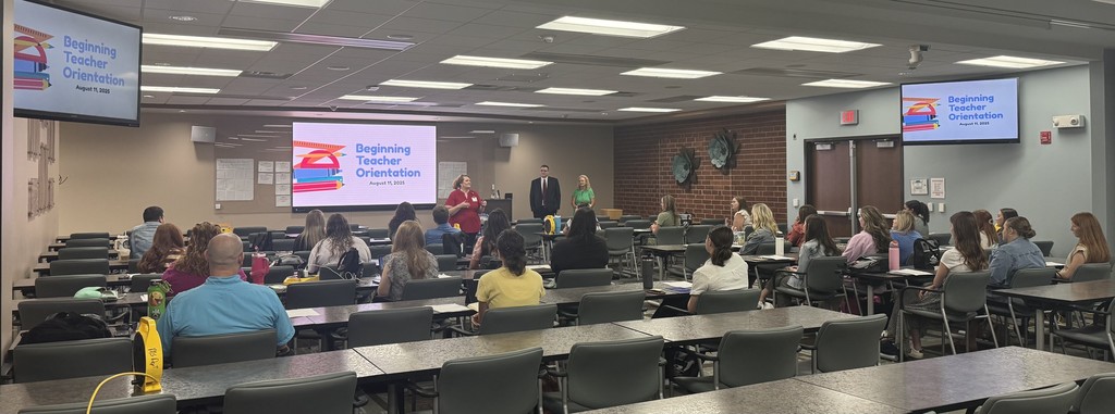 From Monday through Thursday, the Randolph County School System hosted “Beginning Teachers Orientation,” welcoming 31 new educators to our RCSS family! Throughout the week, they participated in district sessions packed with valuable information. Yesterday, they met with our Curriculum and Instruction Directors, and today they joined their mentors at their schools to begin preparing classrooms for the 2025–2026 school year. We can’t wait to see the difference they’ll make for our students!