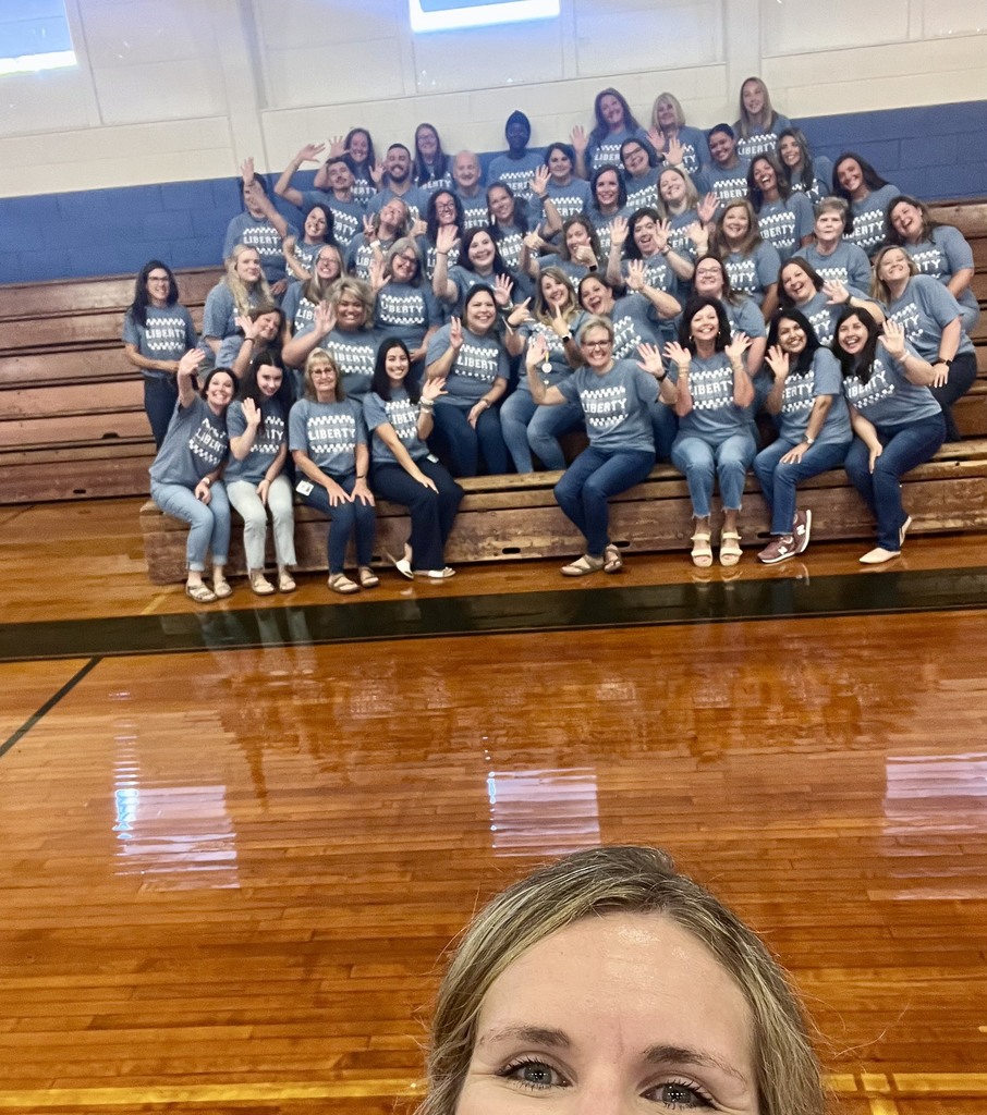 Kicking off the school year with big smiles! We are ready to go from good to great! See you all Thursday for Open House!