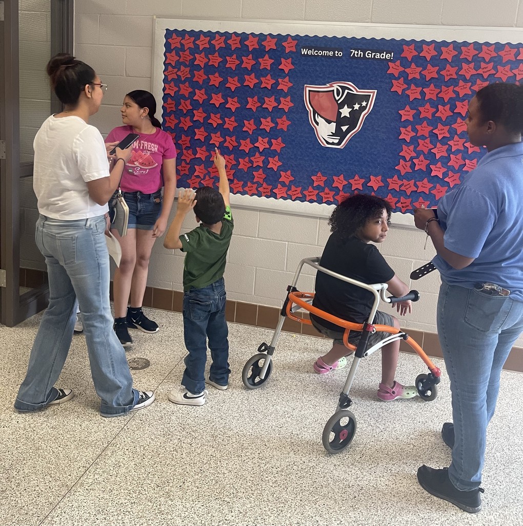 We had a great turnout for Open House last night! Excited to see our Patriots on Monday for the first day of school!