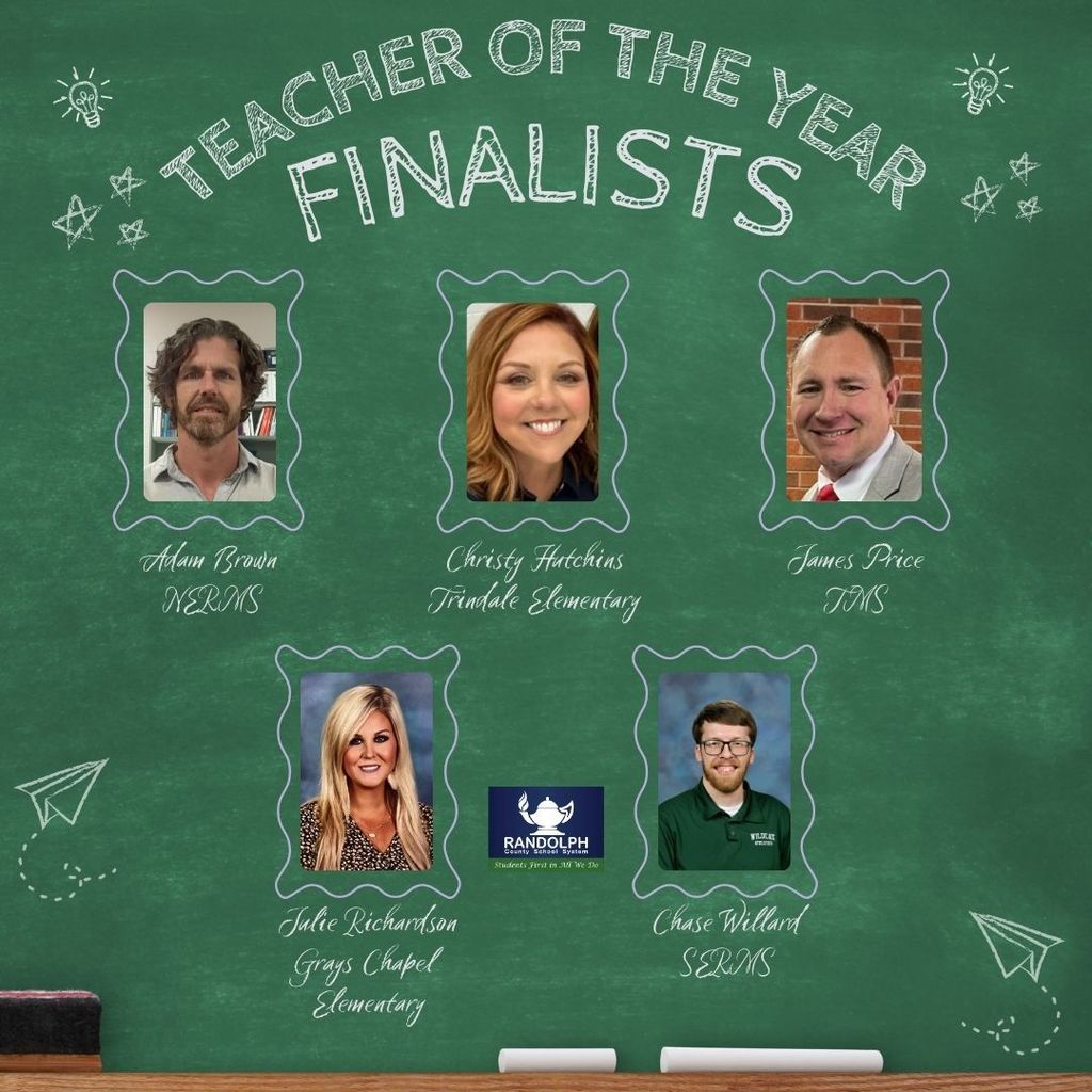 It is with great pleasure and admiration that we extend our heartfelt congratulations to these five Teacher of the Year finalists!