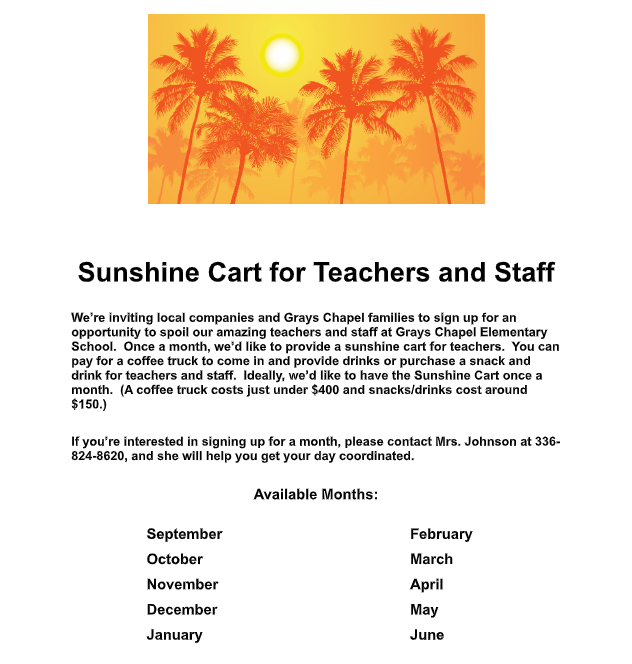 Sunshine Cart