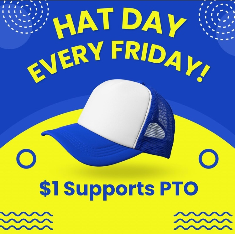 Starting August 29th! Hat day every Friday! #cougarnation💙💛