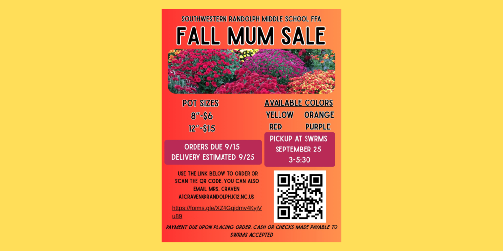 Fall Mum Sale