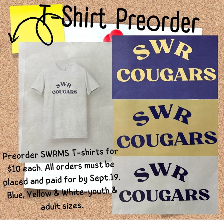 Support our PTO! T-shirts for sale! 