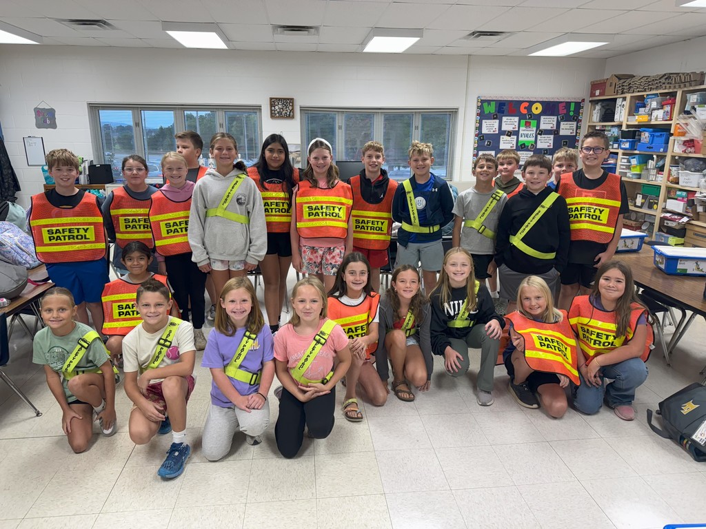 Our AWESOME  Safety Patrol! 