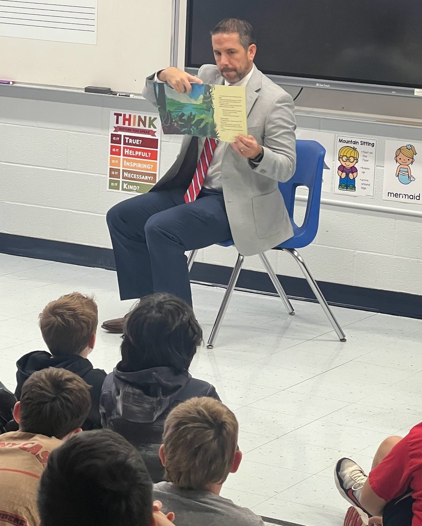On September 24, Grays Chapel Elementary welcomed Anthony Grosch, RCSS Executive Director of Administrative Services for Students and Driver Education, who read to fourth-grade students as part of the district’s Leadership Reads program. RCSS leaders help inspire young readers and support literacy in the classroom.