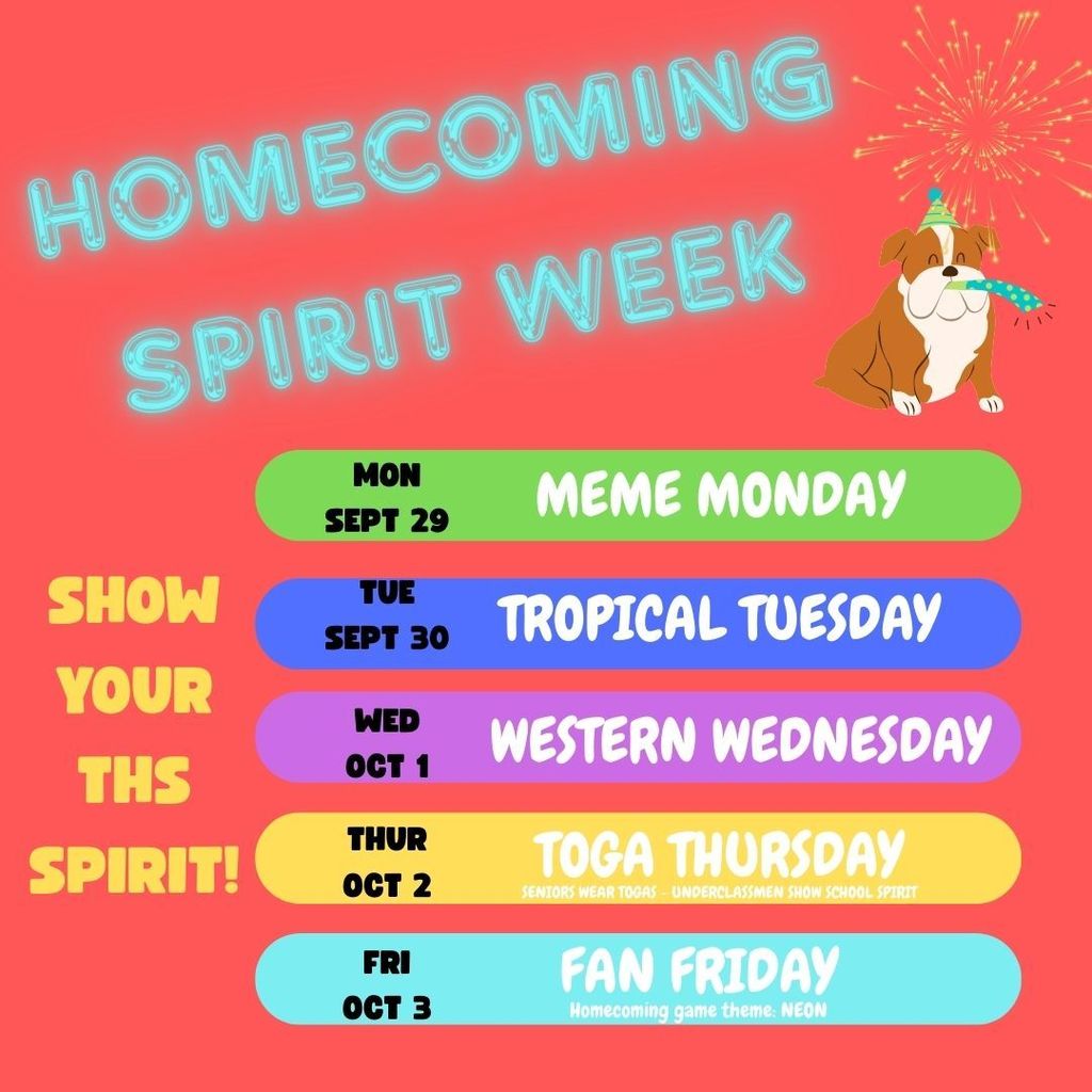 Homecoming spirit week