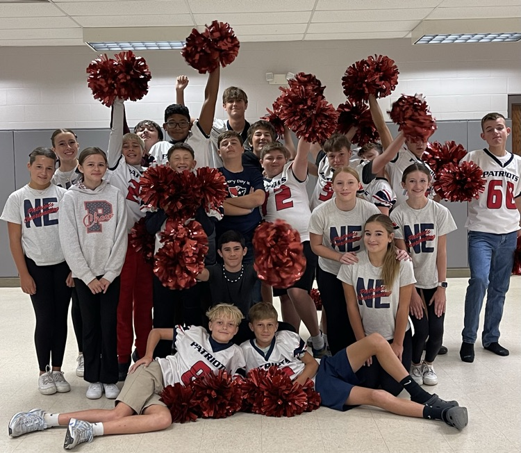 Come out and support your Patriots at the Powder Puff game this Wednesday, Oct. 1st at NERMS!