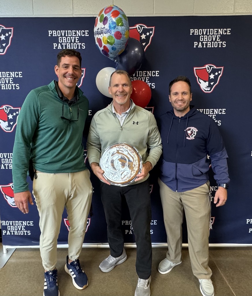 Congratulations to Dennis Hamilton of Providence Grove High School, who has just been named our Principal of the Year for the 2025-2026 school year!