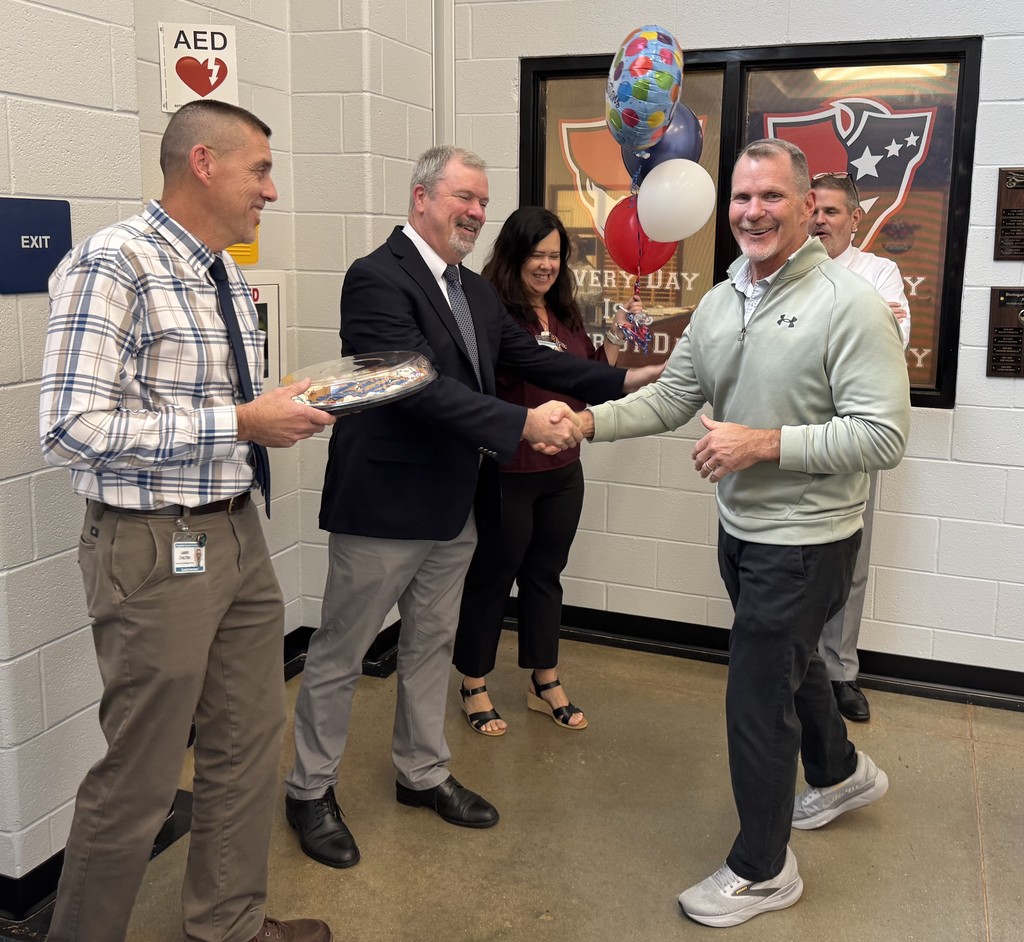 Congratulations to Dennis Hamilton of Providence Grove High School, who has just been named our Principal of the Year for the 2025-2026 school year!