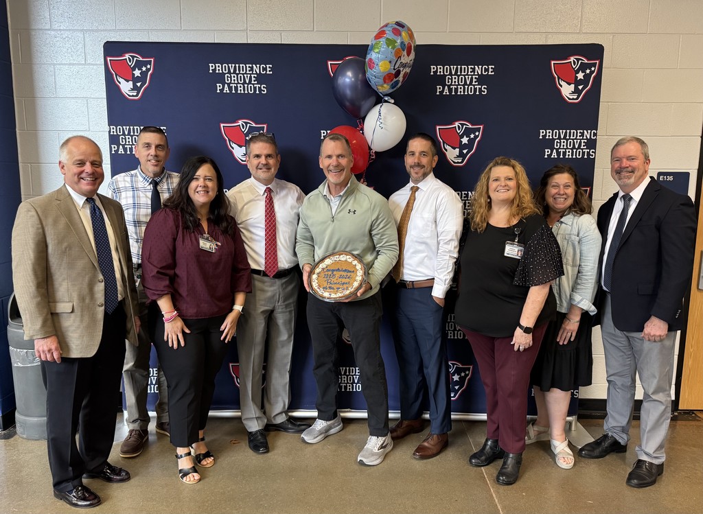 Congratulations to Dennis Hamilton of Providence Grove High School, who has just been named our Principal of the Year for the 2025-2026 school year!