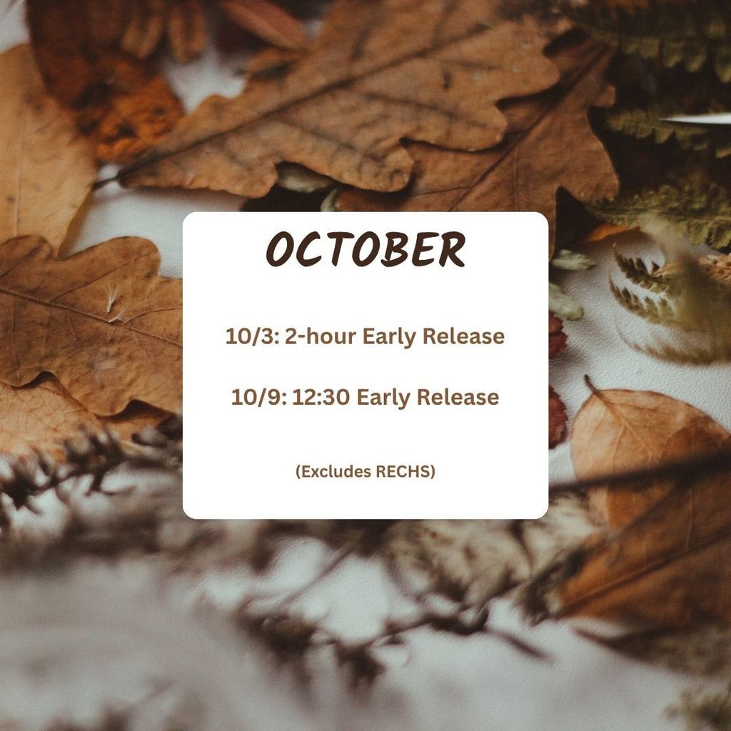 October Early Release Information