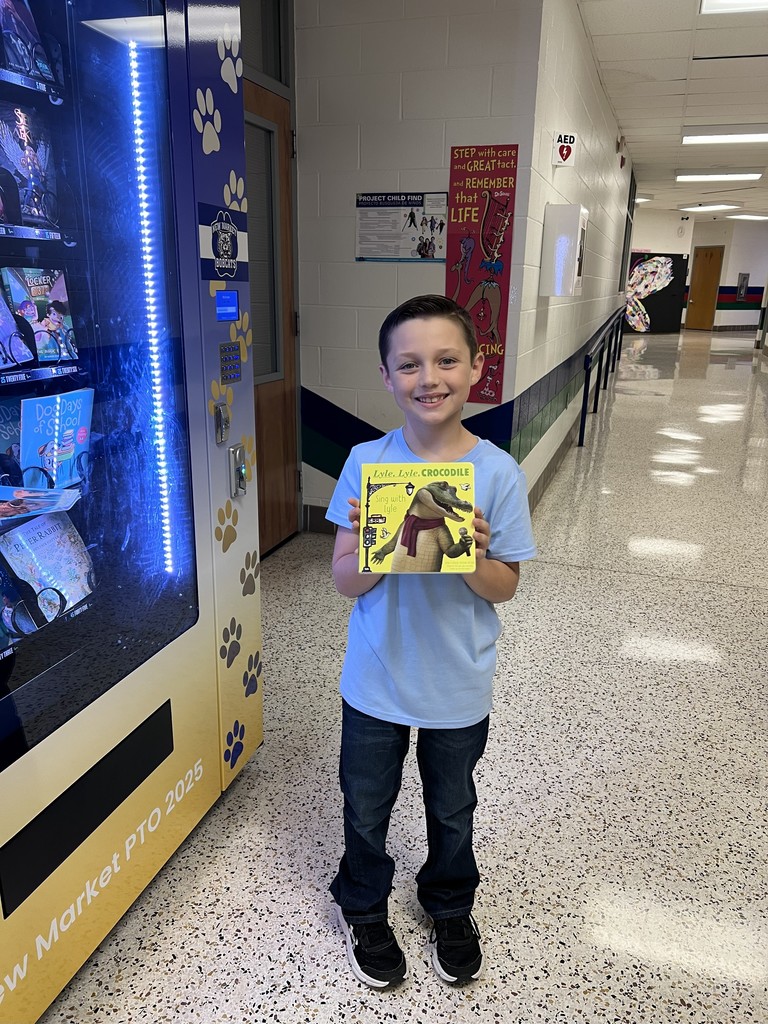 PROWL student with their book!