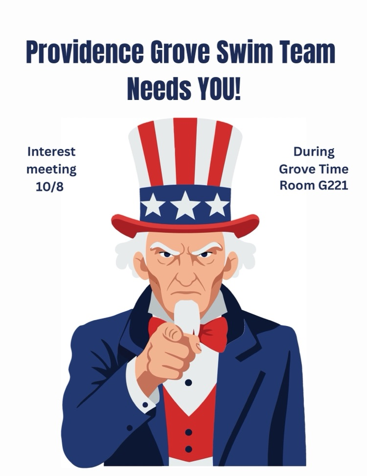 PGHS SWIM TEAM NEEDS YOU!