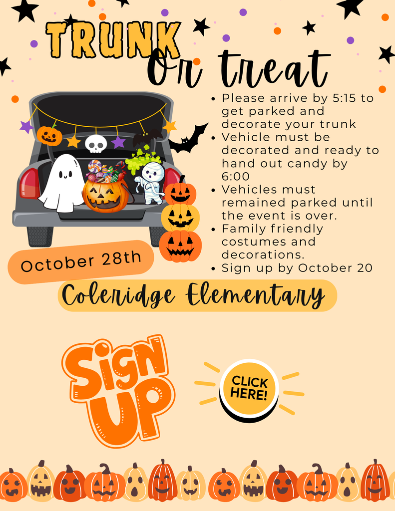 Trunk or Treat Flyer