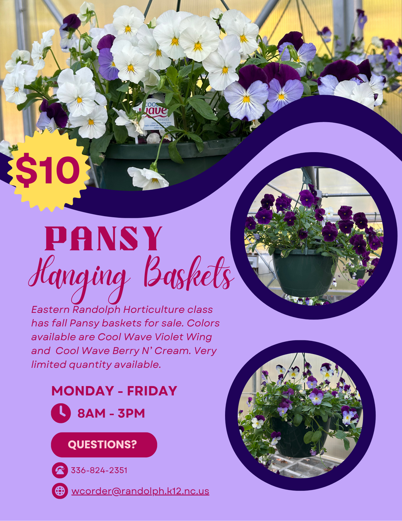 ERHS fall plant sale information
