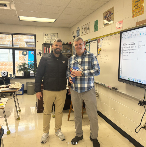 Southwestern Randolph High School is proud to announce Riley Ferguson as our Star3 student and Mr. Donald McRoy as our Star employee. ⭐  Riley demonstrates outstanding leadership, positivity and kindness. She is always respectful to her peers and teachers and is a positive role model to her classmates. Riley is very involved in our FFA and Interact programs where she goes above and beyond to serve her community. Her determination and growth mindset shines through in all that she does and sets her mind to. SWRHS is extremely proud to recognize her as our Star3 student.  Mr. Donald McRoy is an exceptional math teacher that always creates a fun and engaging environment to share that love of math with those who come through his classroom. Mr. McRoy is a team player who is always willing to do what is best for the students and school. His dedication and hard work to his students' success are what make SWRHS a great place to teach and learn. We are very lucky to have him as part of our team and proud to announce him as our Star Employee! ⭐