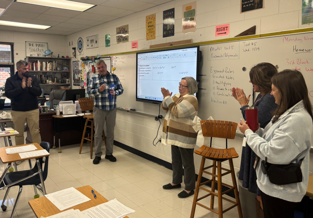 Southwestern Randolph High School is proud to announce Riley Ferguson as our Star3 student and Mr. Donald McRoy as our Star employee. ⭐  Riley demonstrates outstanding leadership, positivity and kindness. She is always respectful to her peers and teachers and is a positive role model to her classmates. Riley is very involved in our FFA and Interact programs where she goes above and beyond to serve her community. Her determination and growth mindset shines through in all that she does and sets her mind to. SWRHS is extremely proud to recognize her as our Star3 student.  Mr. Donald McRoy is an exceptional math teacher that always creates a fun and engaging environment to share that love of math with those who come through his classroom. Mr. McRoy is a team player who is always willing to do what is best for the students and school. His dedication and hard work to his students' success are what make SWRHS a great place to teach and learn. We are very lucky to have him as part of our team and proud to announce him as our Star Employee! ⭐