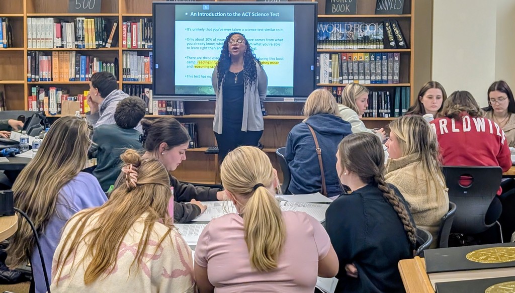 🎯 ACT Success Starts Here!  The Randolph County School System kicked off the first Mastery Prep ACT Boot Camp of the 2025–2026 school year at Wheatmore High School, and it was a huge success!   MasteryPrep’s ACT Boot Camp gives students the strategies, tips, and confidence they need to perform their best on test day. During the session, students learned how to tackle tough questions, manage their time, and boost their scores.  We’re proud of our Wheatmore students for showing up and putting in the effort toward their college and career goals! 🎓✨  #RandolphCountySchoolSystem #ACTPrep #MasteryPrep #CollegeReady #WheatmoreWarriors