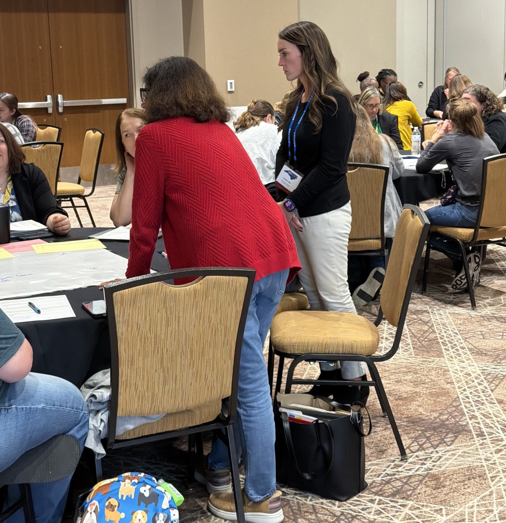 RCSS Lead Teachers Jen Choken and Kristin Loflin presented at the NCCTM Conference this week. Laura York of Southwestern Randolph Middle was honored as RCSS Outstanding Secondary Math Teacher of the Year. Thank you, Ms. Choken and Ms. Loflin, and congratulations, Ms. York!
