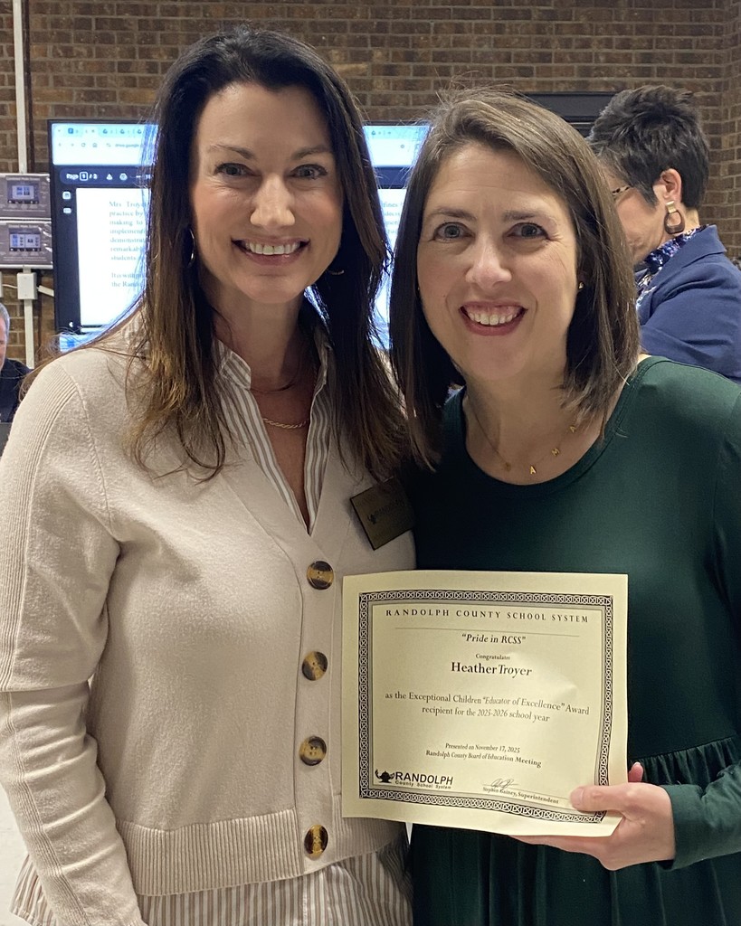 November Board of Education Recognition