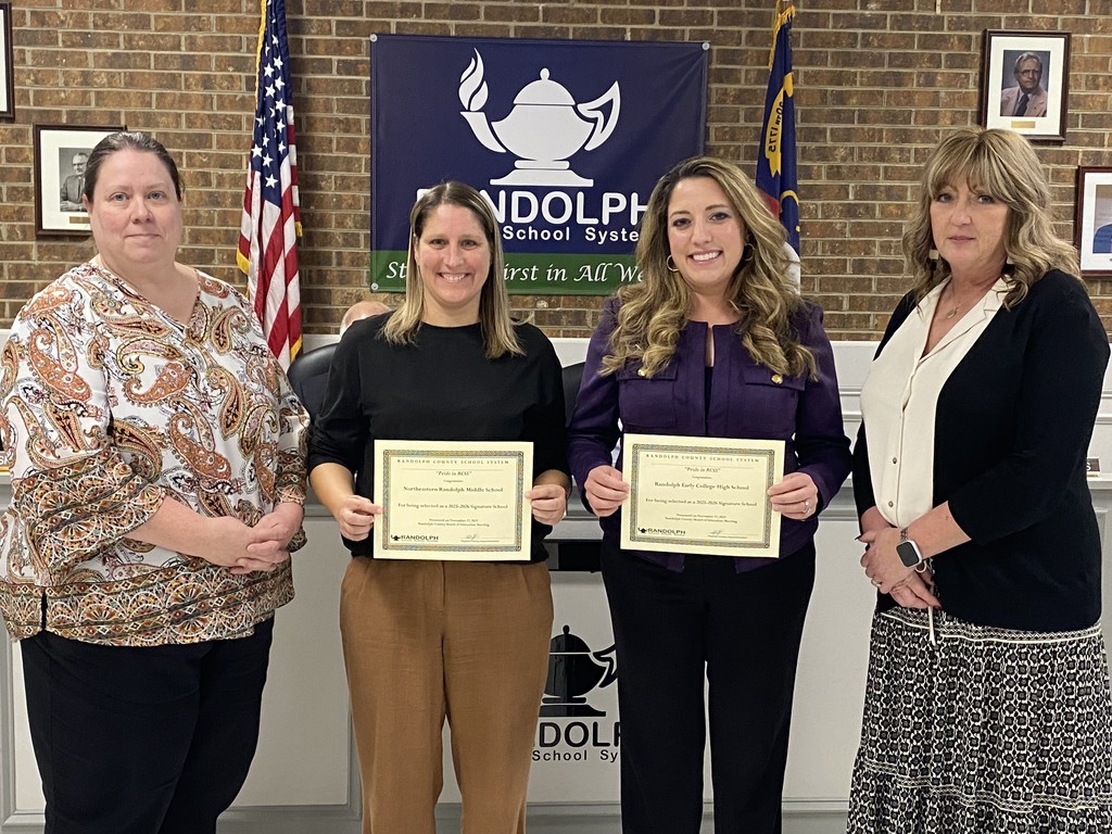 November Board of Education Recognition