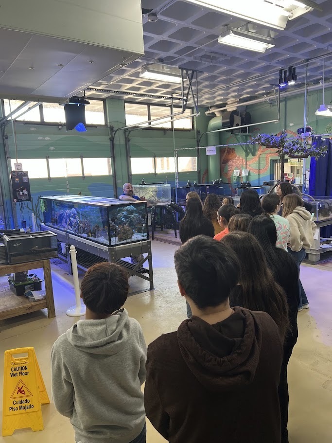 Southeastern Randolph Middle School students toured Davidson Davie Community College to learn about various opportunities in dental assisting, cosmetology, zoo and aquarium programs, and other health related fields. Students learned about the college and career promise courses available in high school and early college opportunities starting in 9th grade. Students had a chance to explore the gym and fitness center that are available to all students.