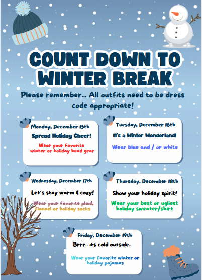 Coundown to Winter Break