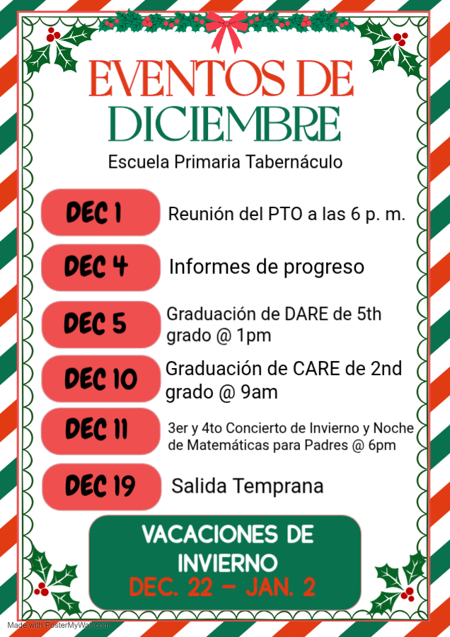 Eventos De Dicienbre 2025