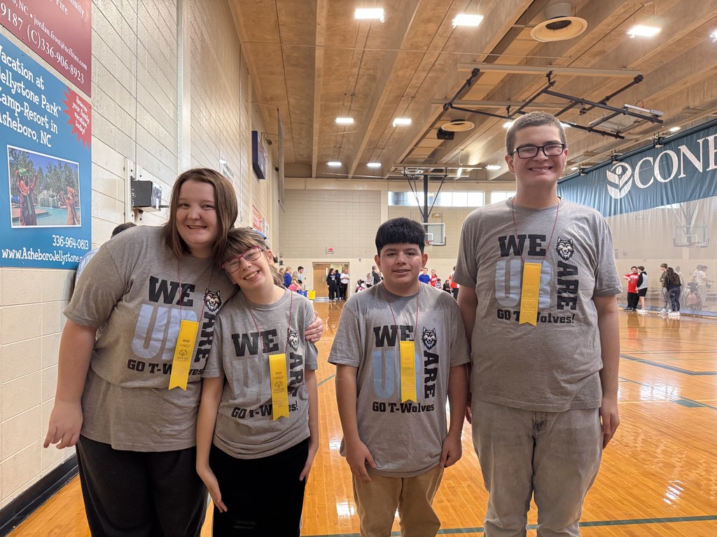 Special Olympics athletes