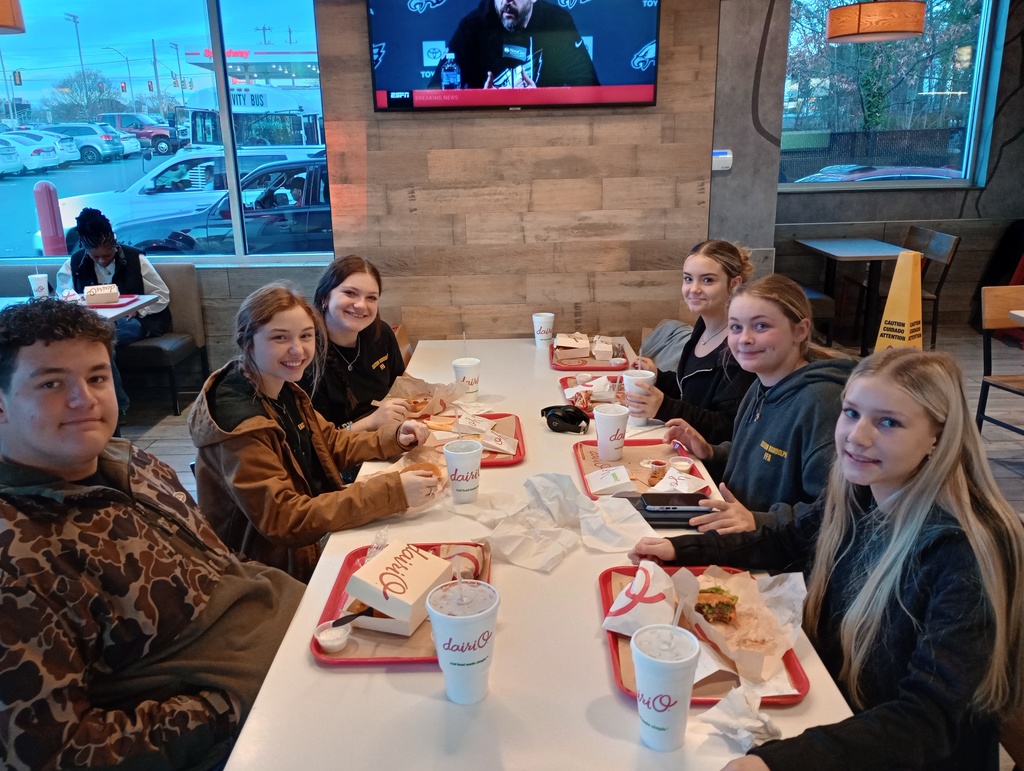 Yesterday, seven members of the Eastern Randolph High School FFA traveled to Asheboro Health and Rehabilitation to deliver Christmas cards to the residents. This heartfelt visit was part of our ongoing commitment to community service, giving students the chance to brighten the holiday season for others while strengthening their connection to the local community.