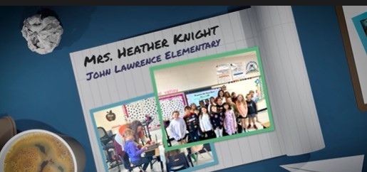 Heather Knight, Fox 8 Educator of the Week!