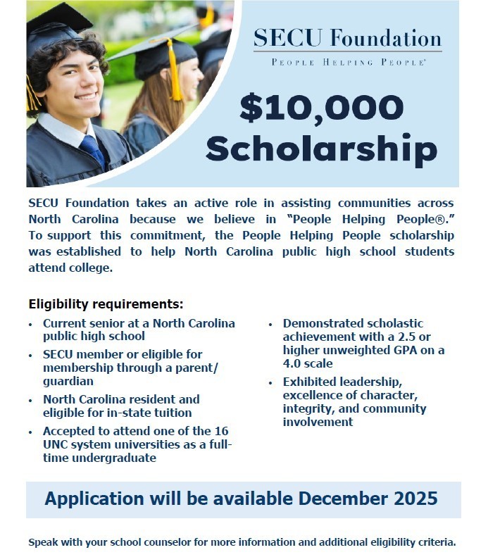 NCSECU scholarship