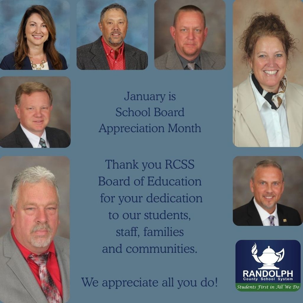 January - Board of Education appreciation month