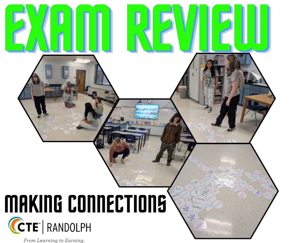 Students in a classroom child development class