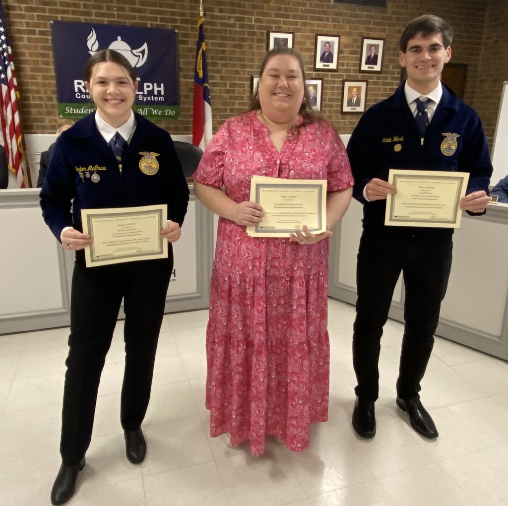 Recognized at last night’s Board of Education meeting: 2025 RCSS Endowment Teacher Grant Recipients - https://aptg.co/1tsNcl  Career and Technical Student Organizations – National Competition Recognitions - https://aptg.co/xyTGNc 2025 RCSS Holiday Card Design Winner - https://aptg.co/p6hnLV  2025 4A Boys Soccer State Champion - https://aptg.co/2D90L_ STAR3 Students for December - https://aptg.co/h-m5jx  STAR Employees for December - https://aptg.co/qPJjq2  STAR3 Students for January - https://aptg.co/75v58y  STAR Employees for January -  https://aptg.co/cm6-kk 