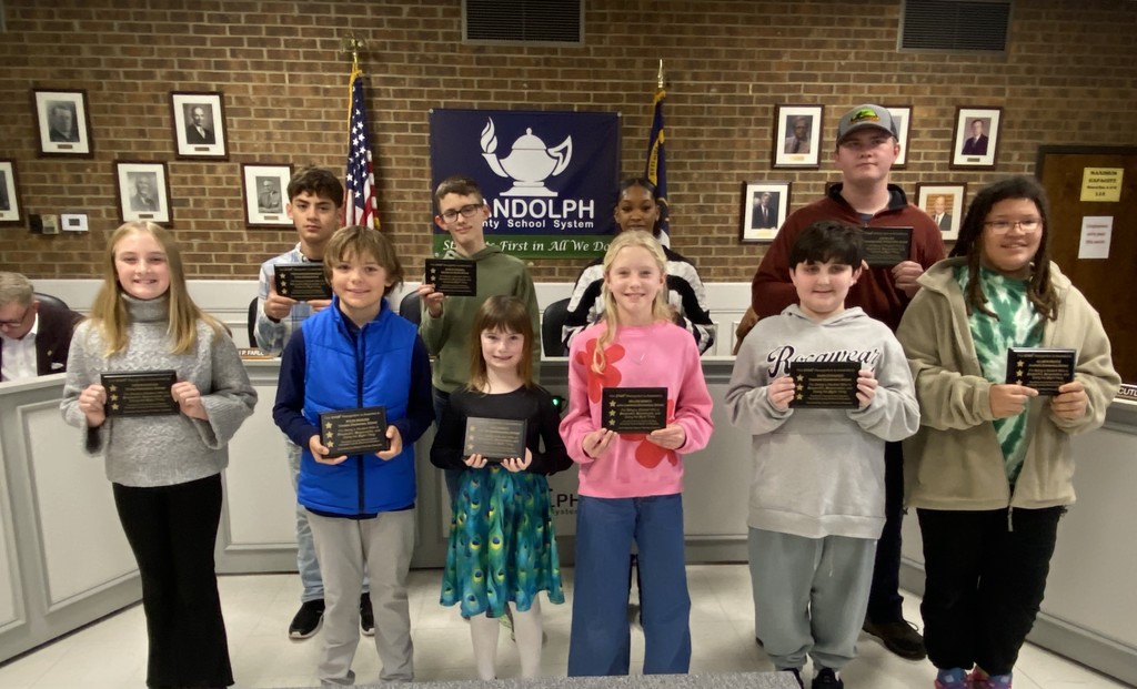 Recognized at last night’s Board of Education meeting: 2025 RCSS Endowment Teacher Grant Recipients - https://aptg.co/1tsNcl  Career and Technical Student Organizations – National Competition Recognitions - https://aptg.co/xyTGNc 2025 RCSS Holiday Card Design Winner - https://aptg.co/p6hnLV  2025 4A Boys Soccer State Champion - https://aptg.co/2D90L_ STAR3 Students for December - https://aptg.co/h-m5jx  STAR Employees for December - https://aptg.co/qPJjq2  STAR3 Students for January - https://aptg.co/75v58y  STAR Employees for January -  https://aptg.co/cm6-kk 