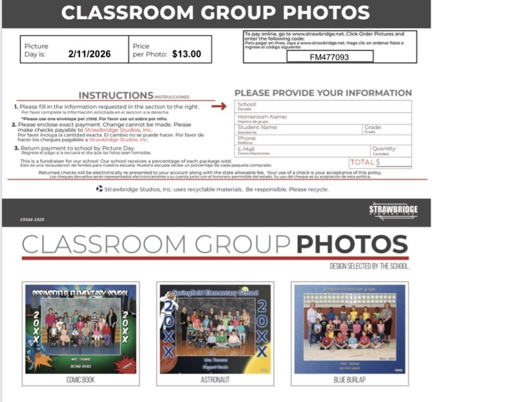 Ordering envelope - display only